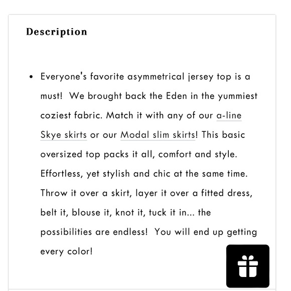 Maya’s Place navy Eden top. Size XL. - Picture 4 of 4